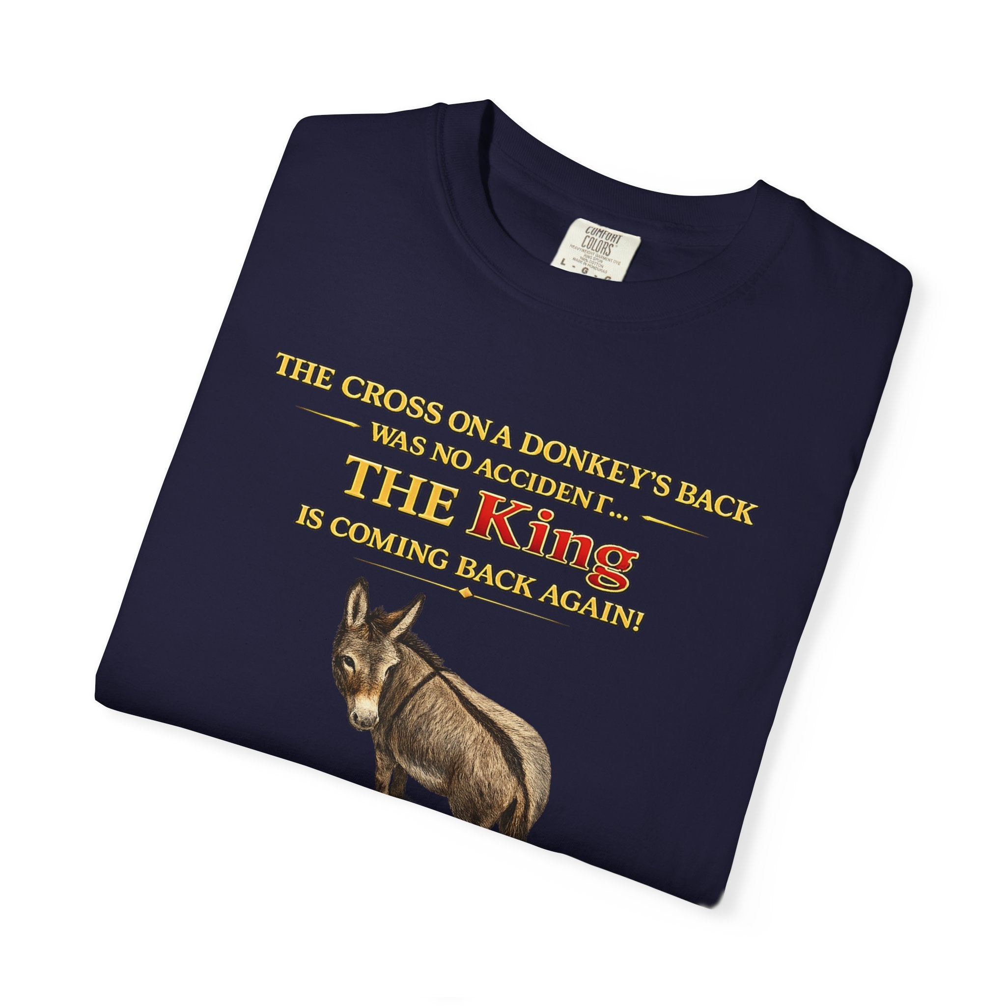 Donkey King T-Shirt — "The King" Vintage Donkey Graphic Tee