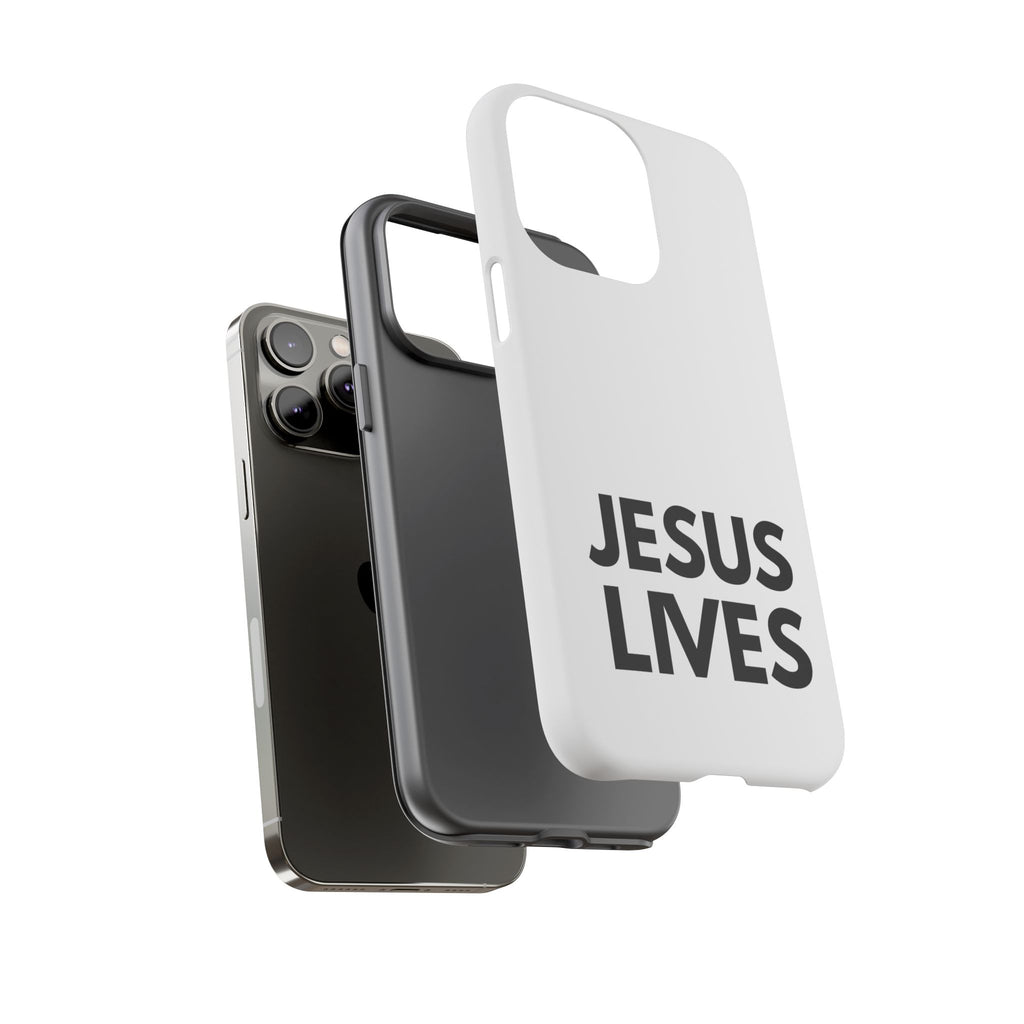 Jesus Lives Phone Case — Christian Faith Protective Phone Cover