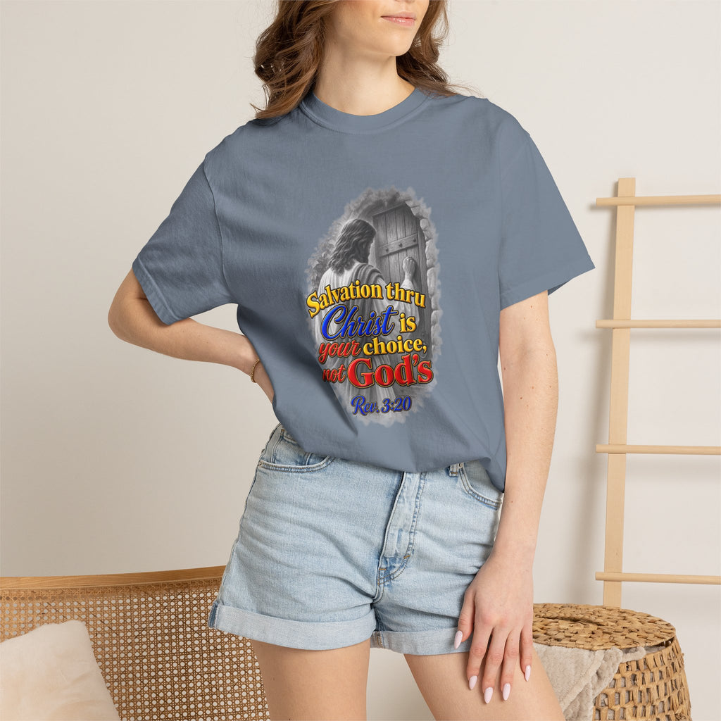 Christian And Faith T-Shirt "Salvation Thru Christ'