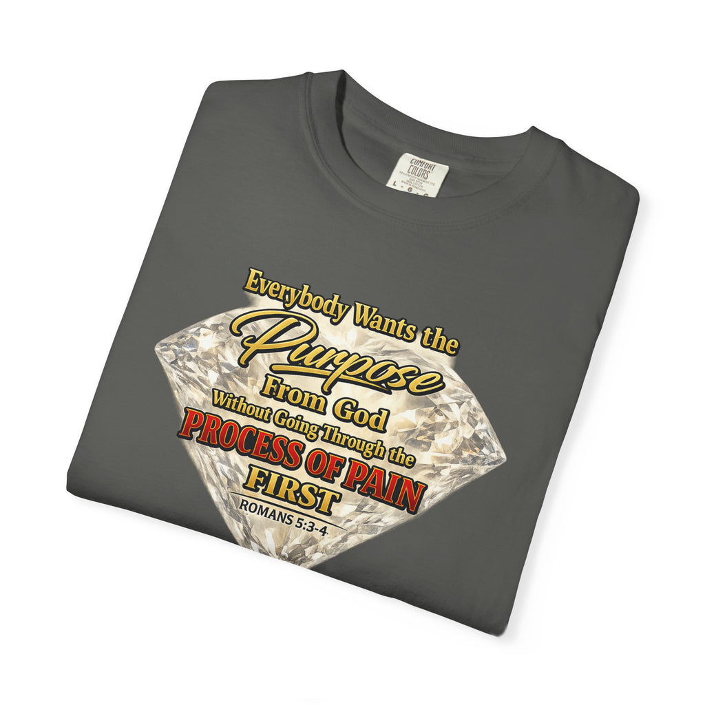 Faith Diamond T-Shirt — "Purpose From God" Inspirational Christian Tee