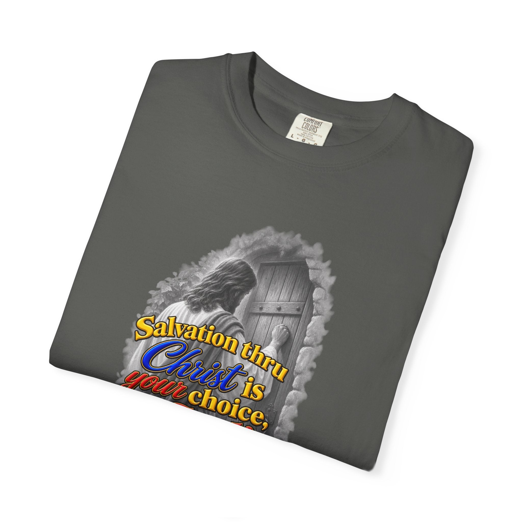 Christian And Faith T-Shirt "Salvation Thru Christ'