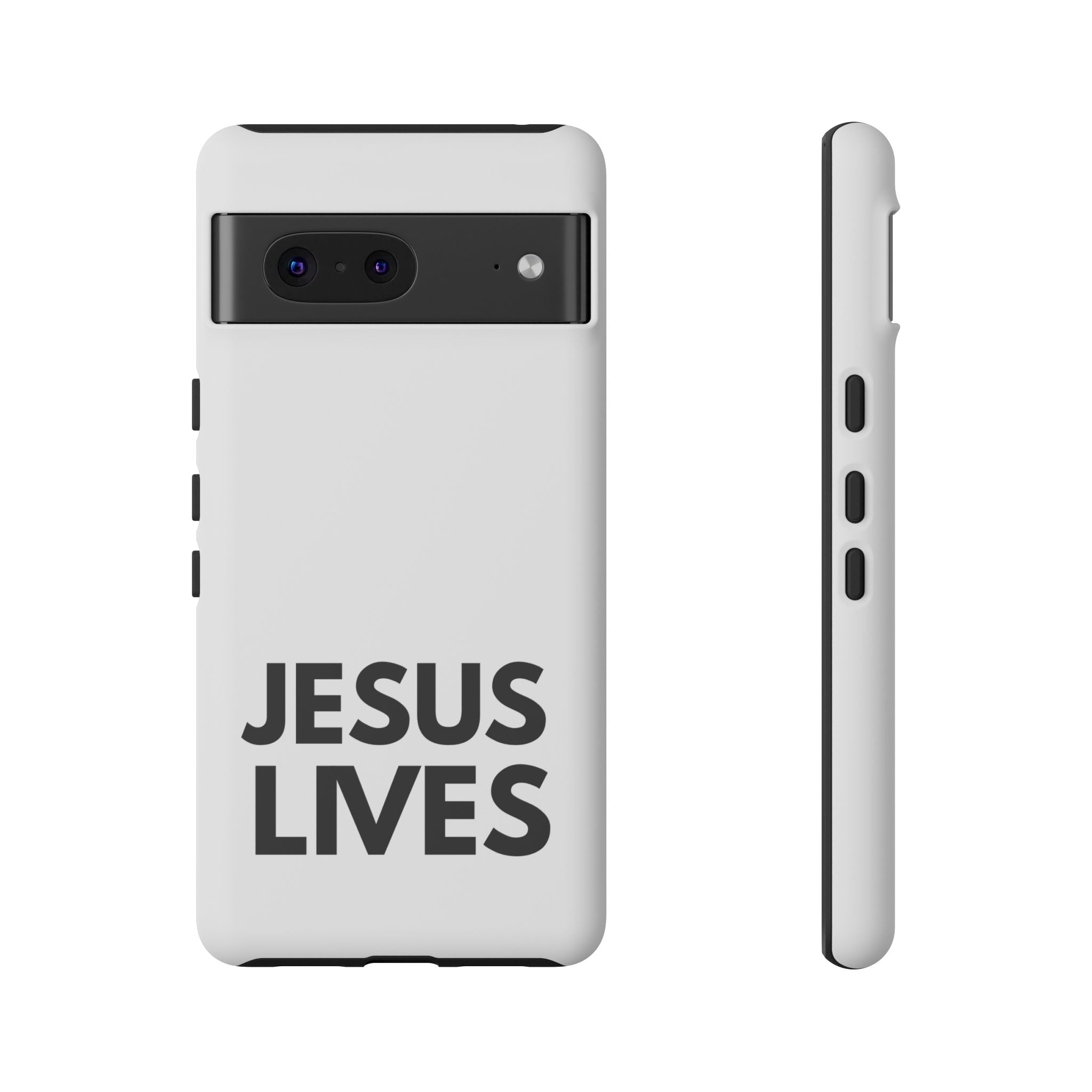 Jesus Lives Phone Case — Christian Faith Protective Phone Cover