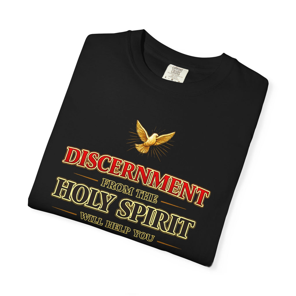 Discernment from the Holy Spirit T-Shirt — Proverbs 3:5-6 Christian Faith Tee