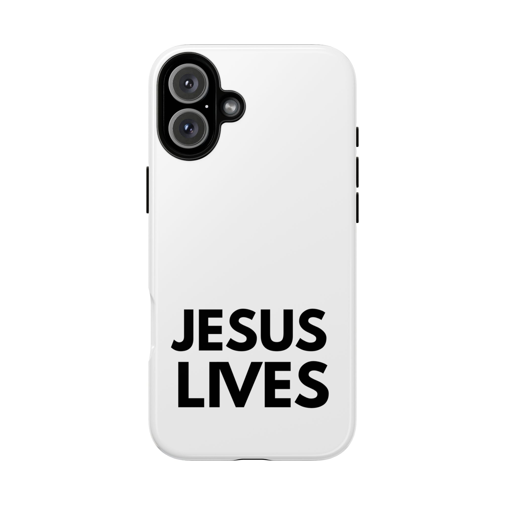 Jesus Lives Phone Case — Christian Faith Protective Phone Cover