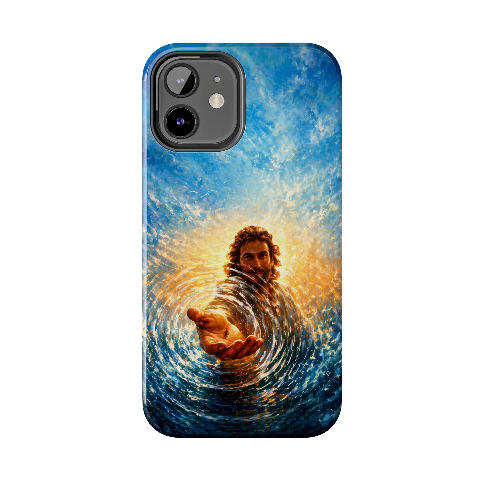 Phone Case — Inspirational Jesus Reach Design, Protective Tough Christian iPhone Cover