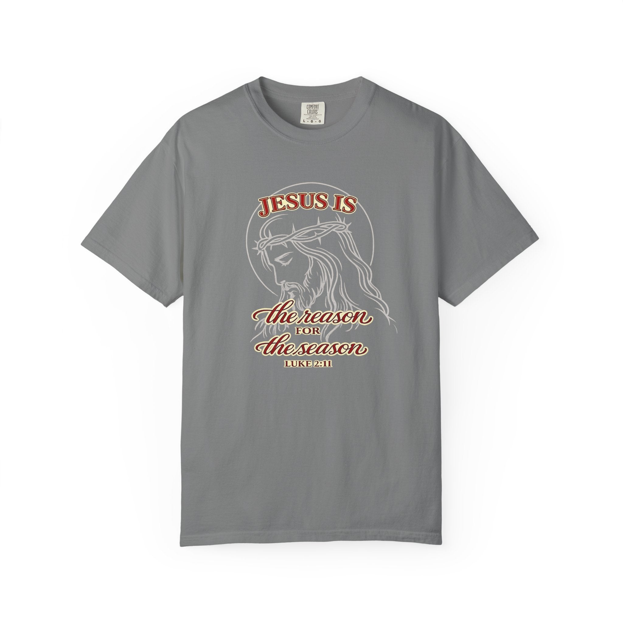 Jesus Is The Reason For The Season T-Shirt — Christmas Christian Faith Tee