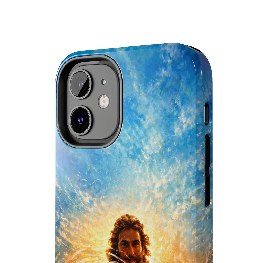 Phone Case — Inspirational Jesus Reach Design, Protective Tough Christian iPhone Cover