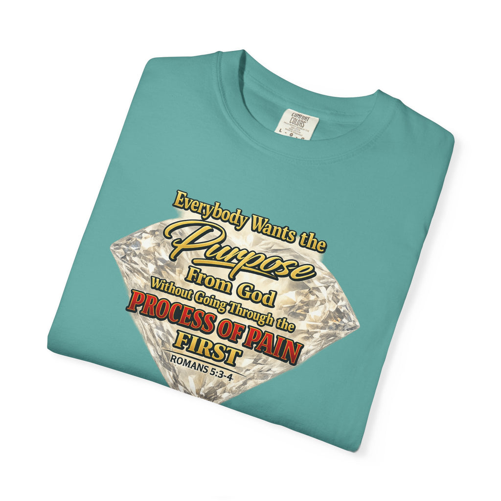 Faith Diamond T-Shirt — "Purpose From God" Inspirational Christian Tee