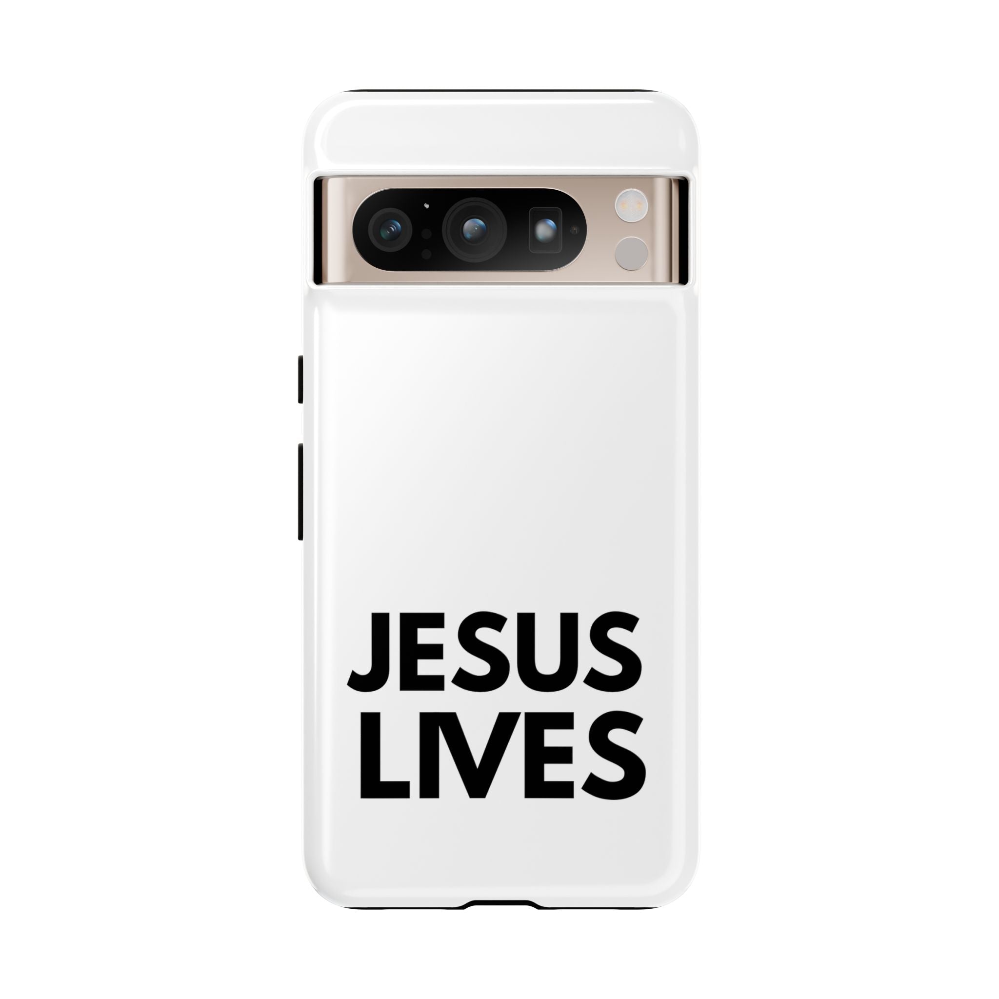 Jesus Lives Phone Case — Christian Faith Protective Phone Cover