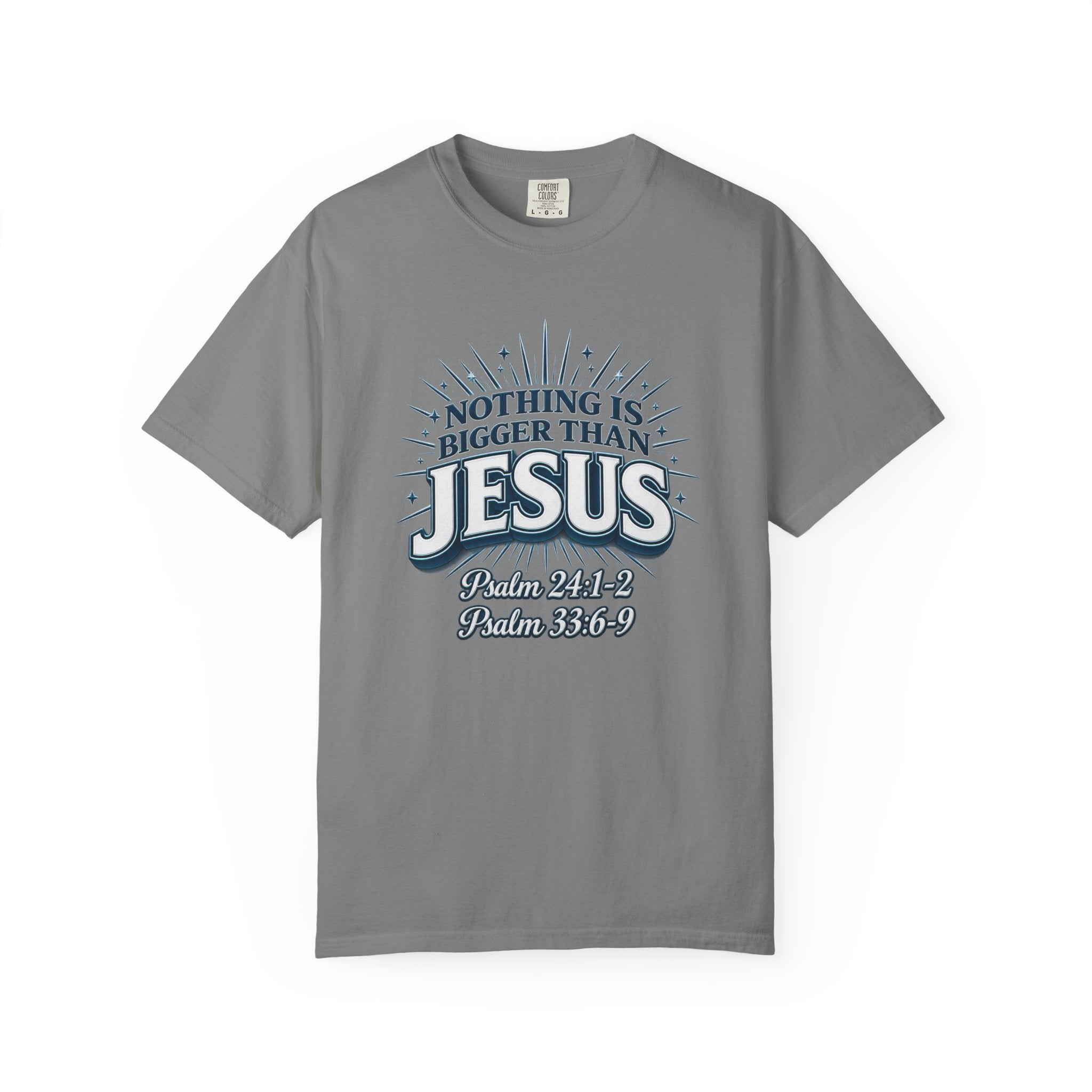 Nothing Is Bigger Than Jesus T-Shirt — "Full Armor of God" Christian Faith Tee