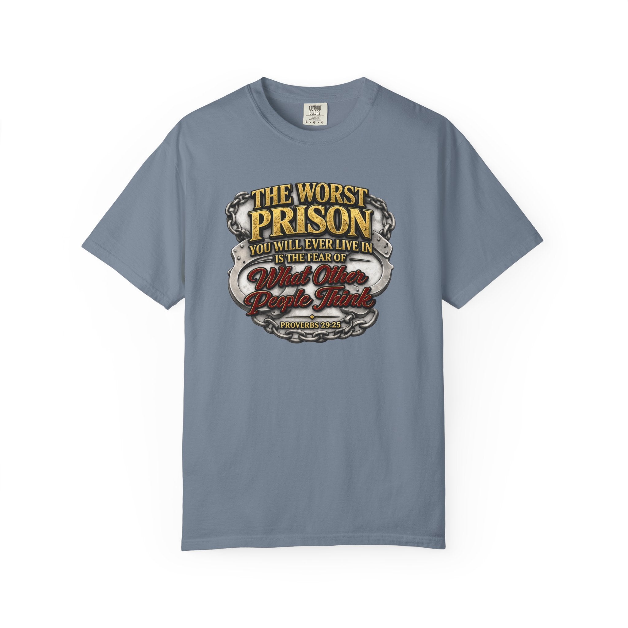 T-Shirt — "The Worst Prison" Vintage Motorcycle Graphic Tee