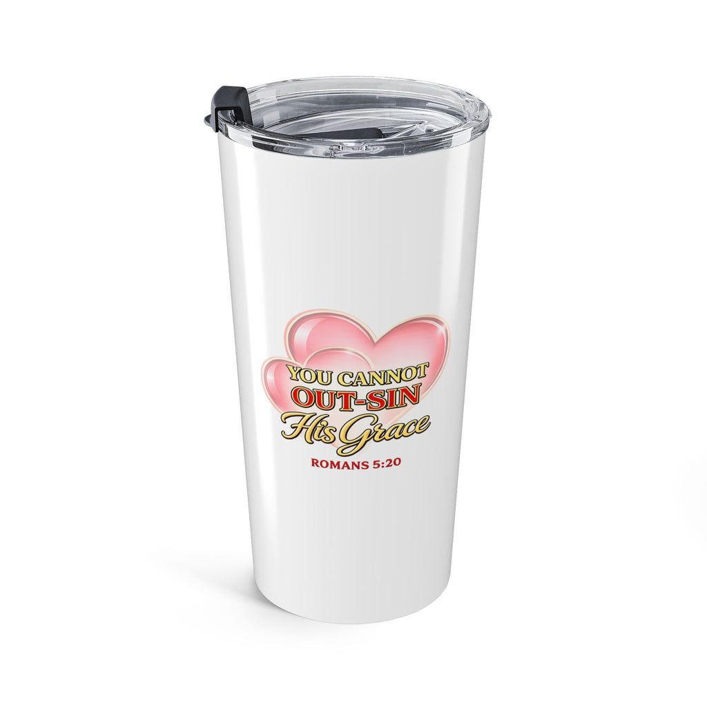 20oz Floral Shield Tumbler — Funny Mom Quote Insulated Travel Cup