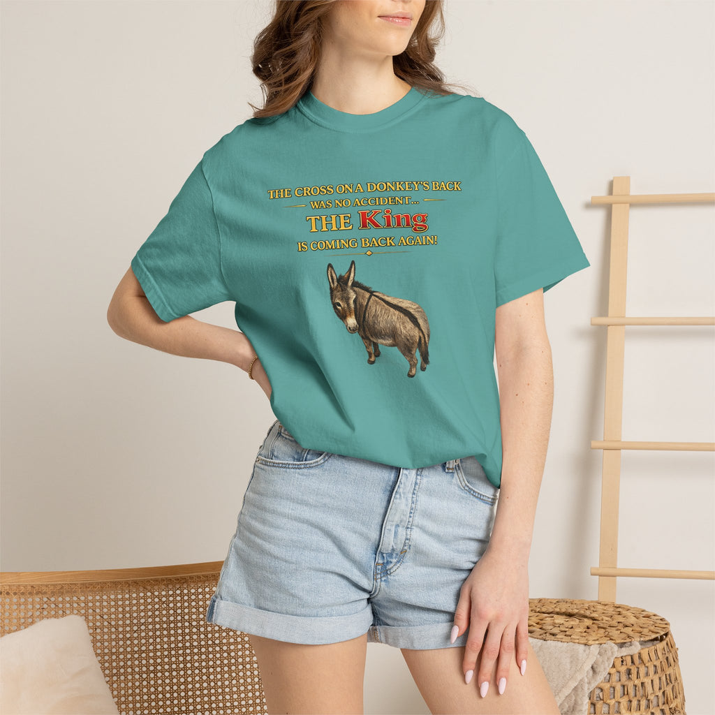 Donkey King T-Shirt — "The King" Vintage Donkey Graphic Tee