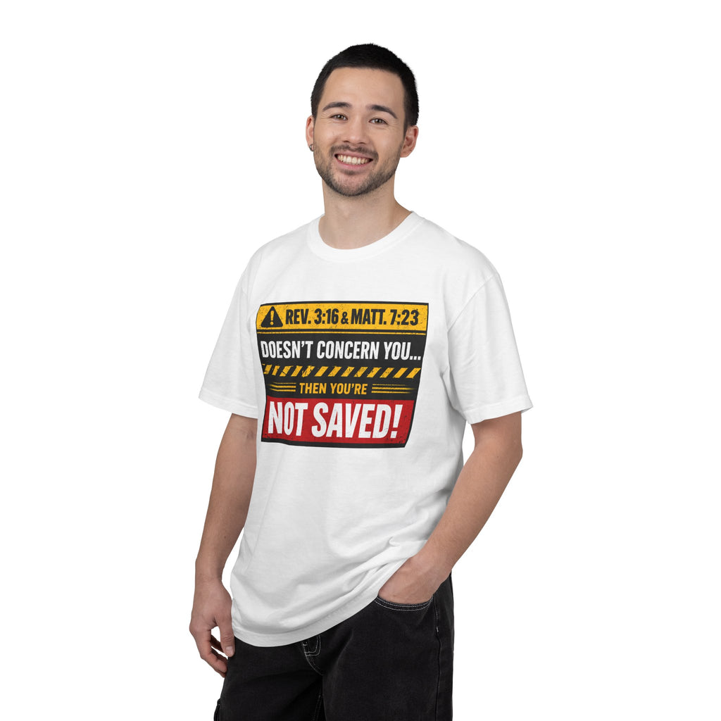 "Doesn't Concern You" faith tee - Light Colors