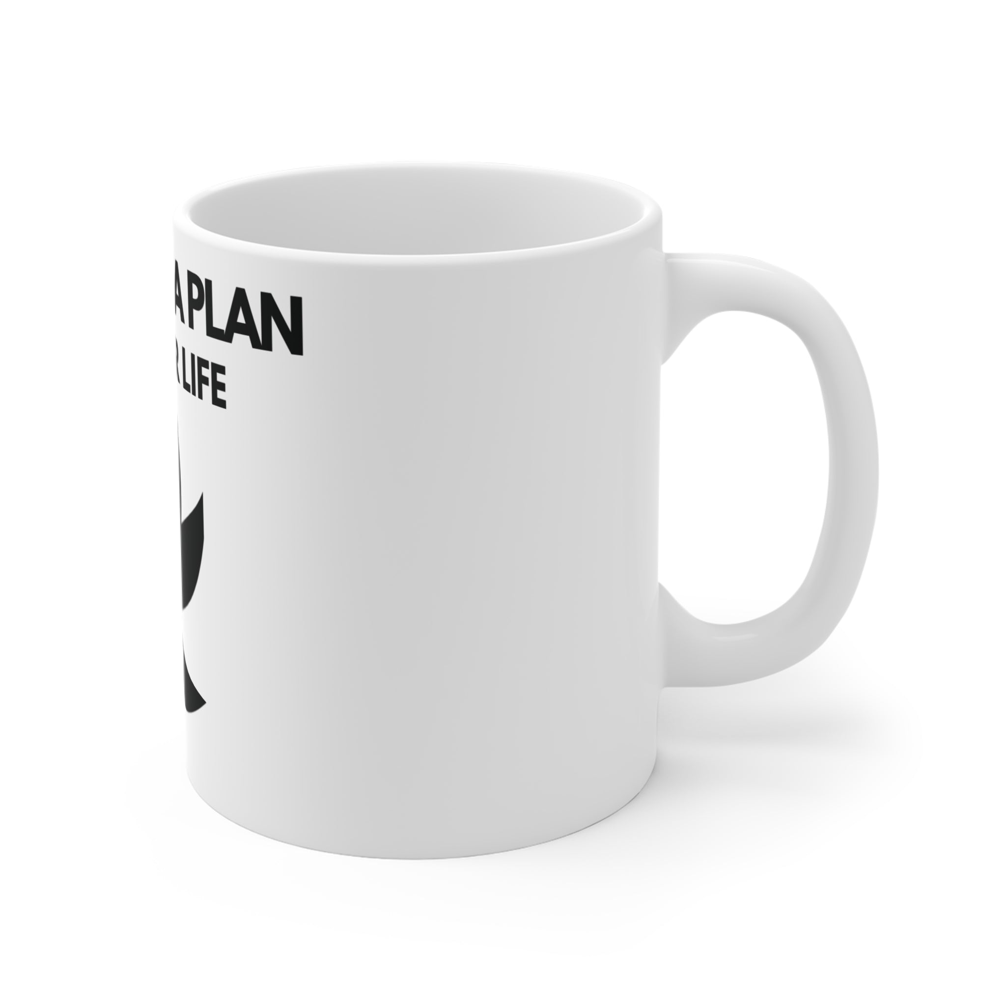 Christian Coffee Mug — "God Has a Plan for Your Life" with Dove Design