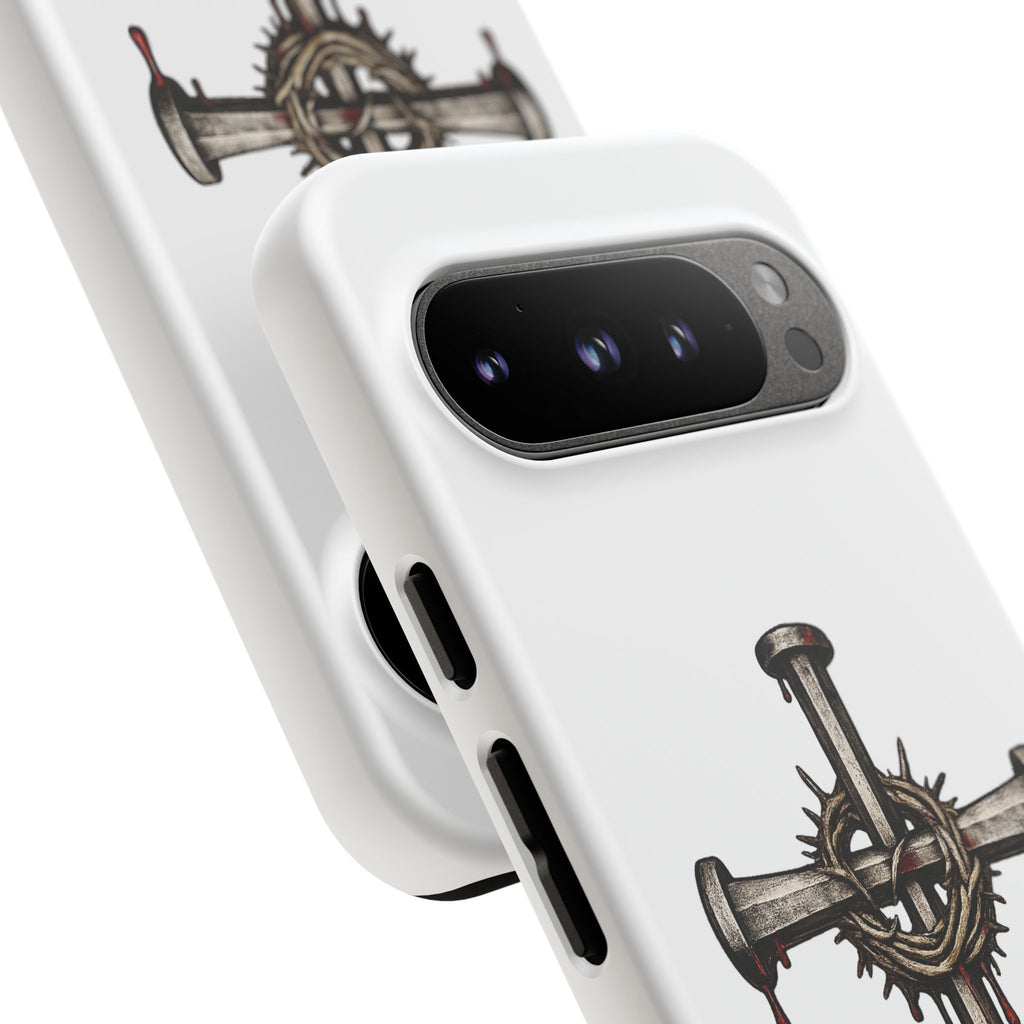 Isaiah 53 Cross Phone Case – Christian Faith Tough Phone Cover