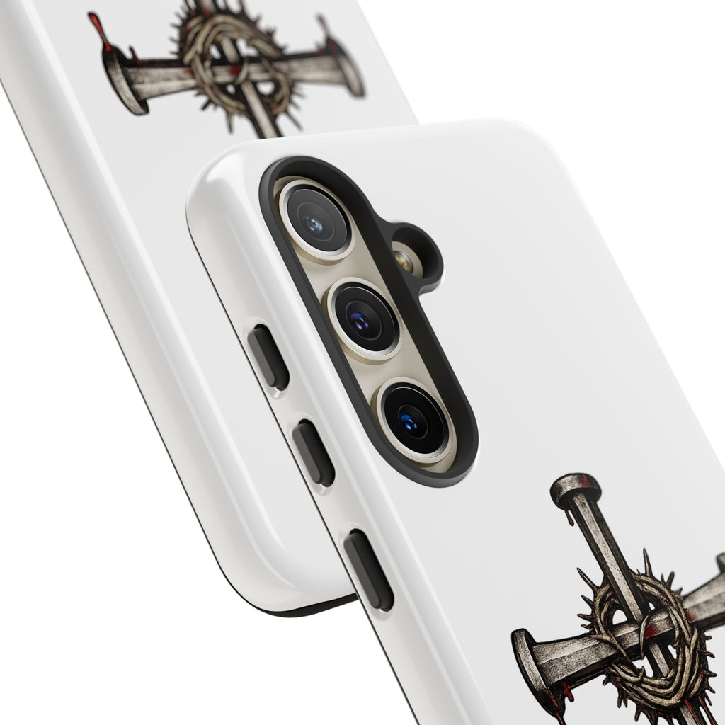 Isaiah 53 Cross Phone Case – Christian Faith Tough Phone Cover