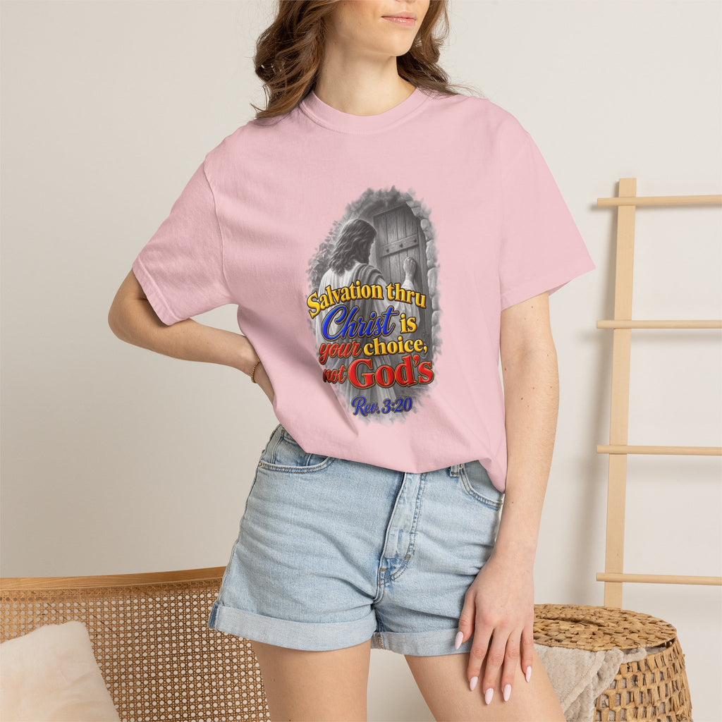Christian And Faith T-Shirt "Salvation Thru Christ'