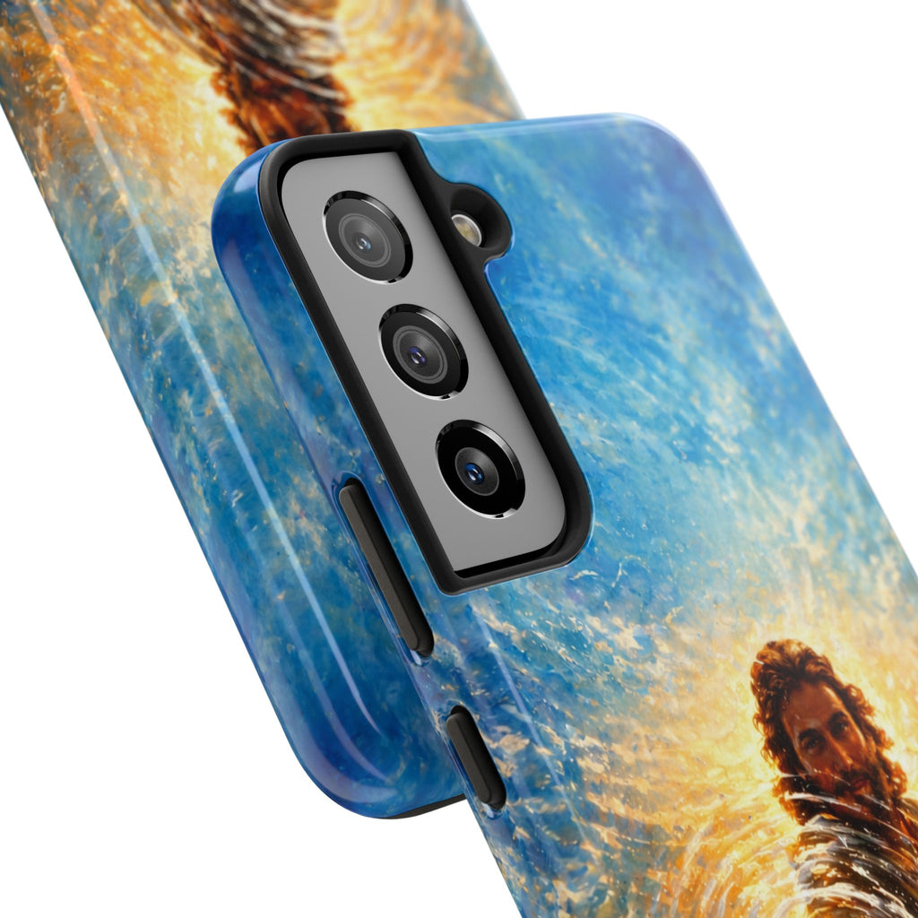 Phone Case — Inspirational Jesus Reach Design, Protective Tough Christian iPhone Cover