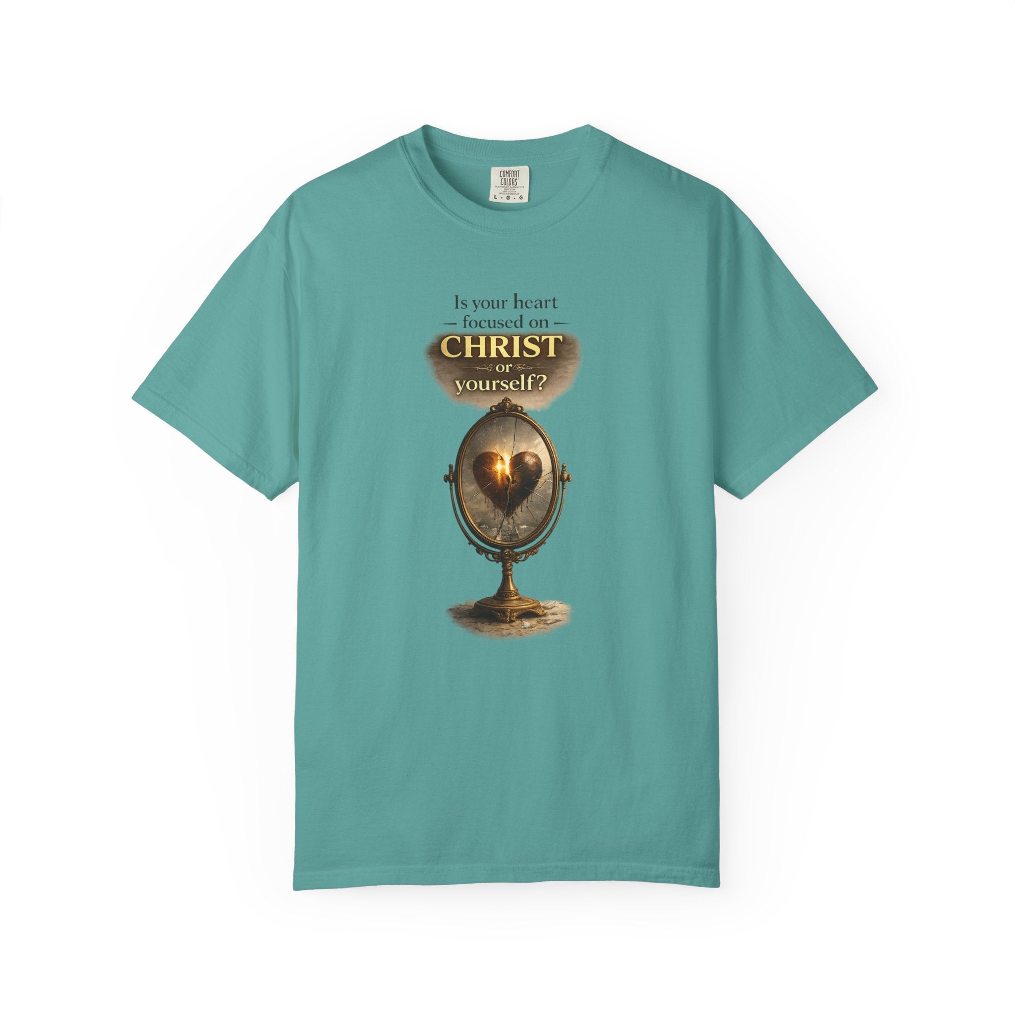 Christian Mirror T-Shirt — "Be Christ Yourself" Inspirational Faith Tee