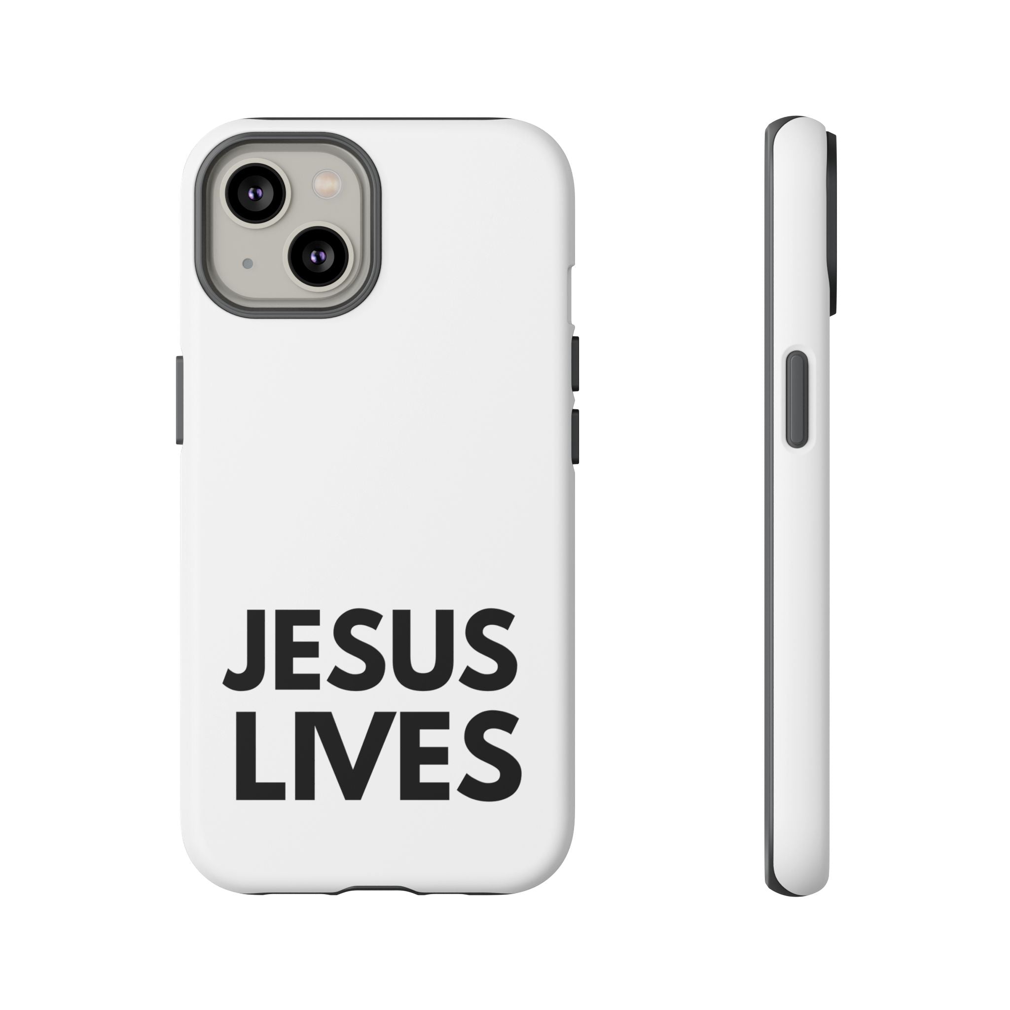 Jesus Lives Phone Case — Christian Faith Protective Phone Cover