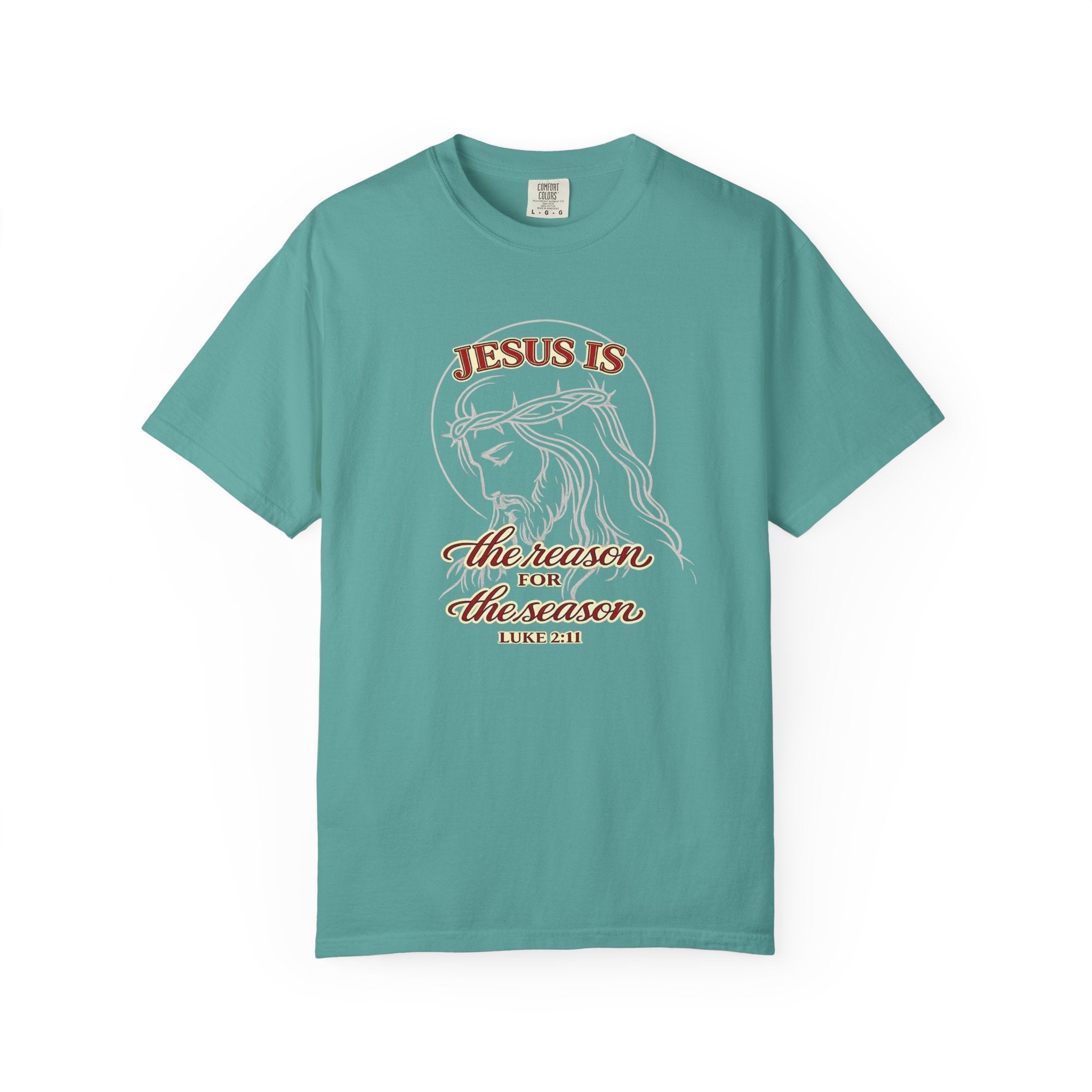 Jesus Is The Reason For The Season T-Shirt — Christmas Christian Faith Tee