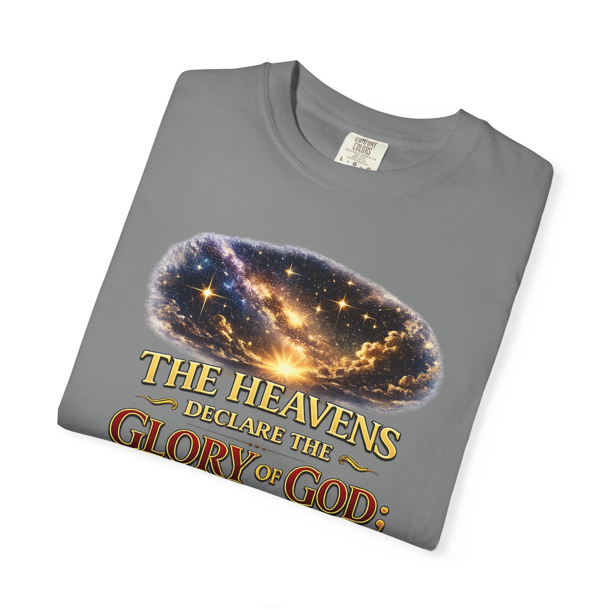 Psalm 19 'The Heavens Declare the Glory of God' T-Shirt