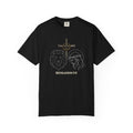 Christian Lion & Cross T-Shirt — 'Revelation 5' Faith Graphic Tee