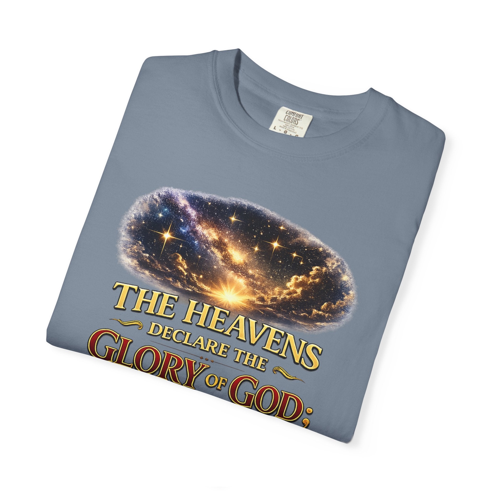 Psalm 19 'The Heavens Declare the Glory of God' T-Shirt