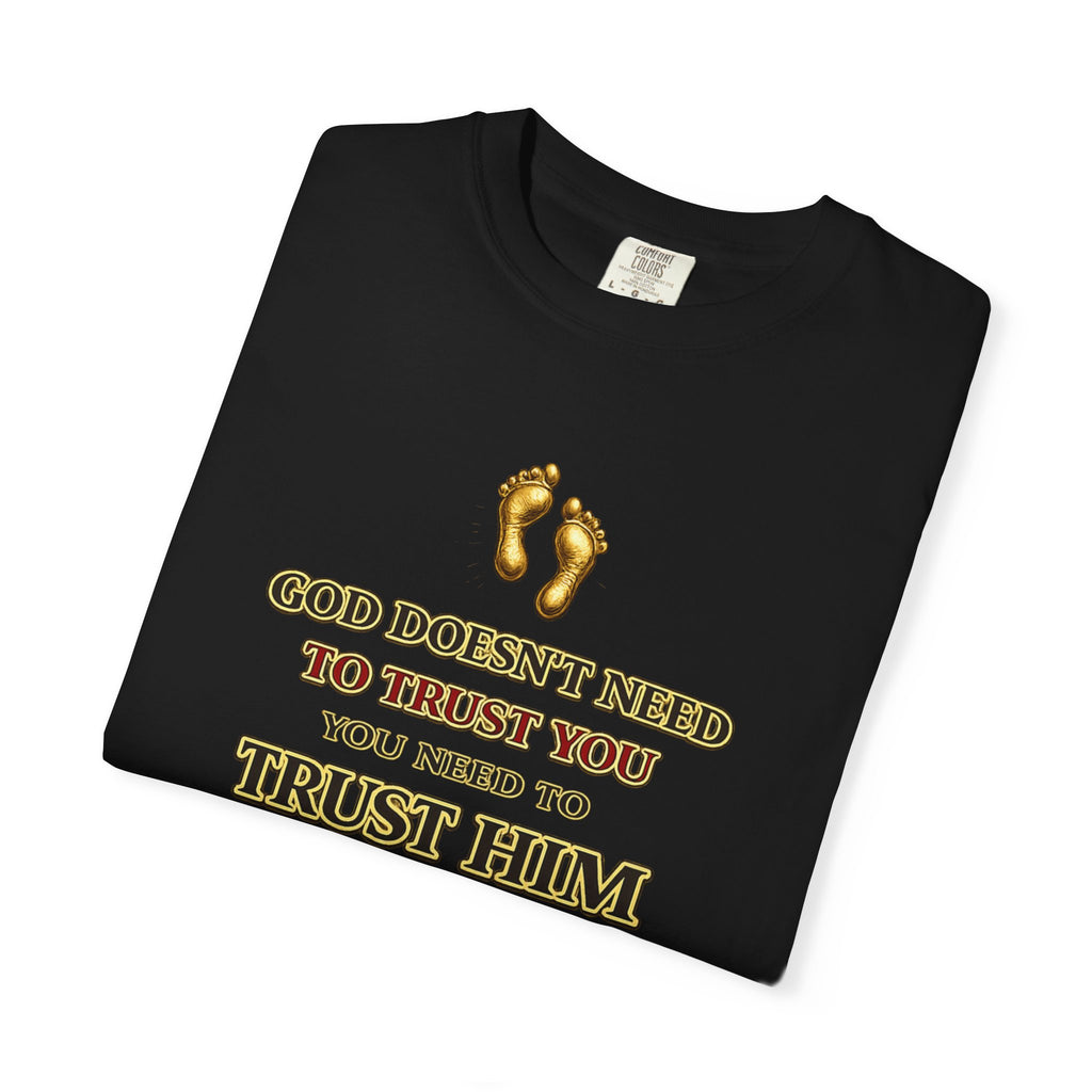Faith T-Shirt — "Trust Him" Proverbs 3:5 Christian Graphic Tee