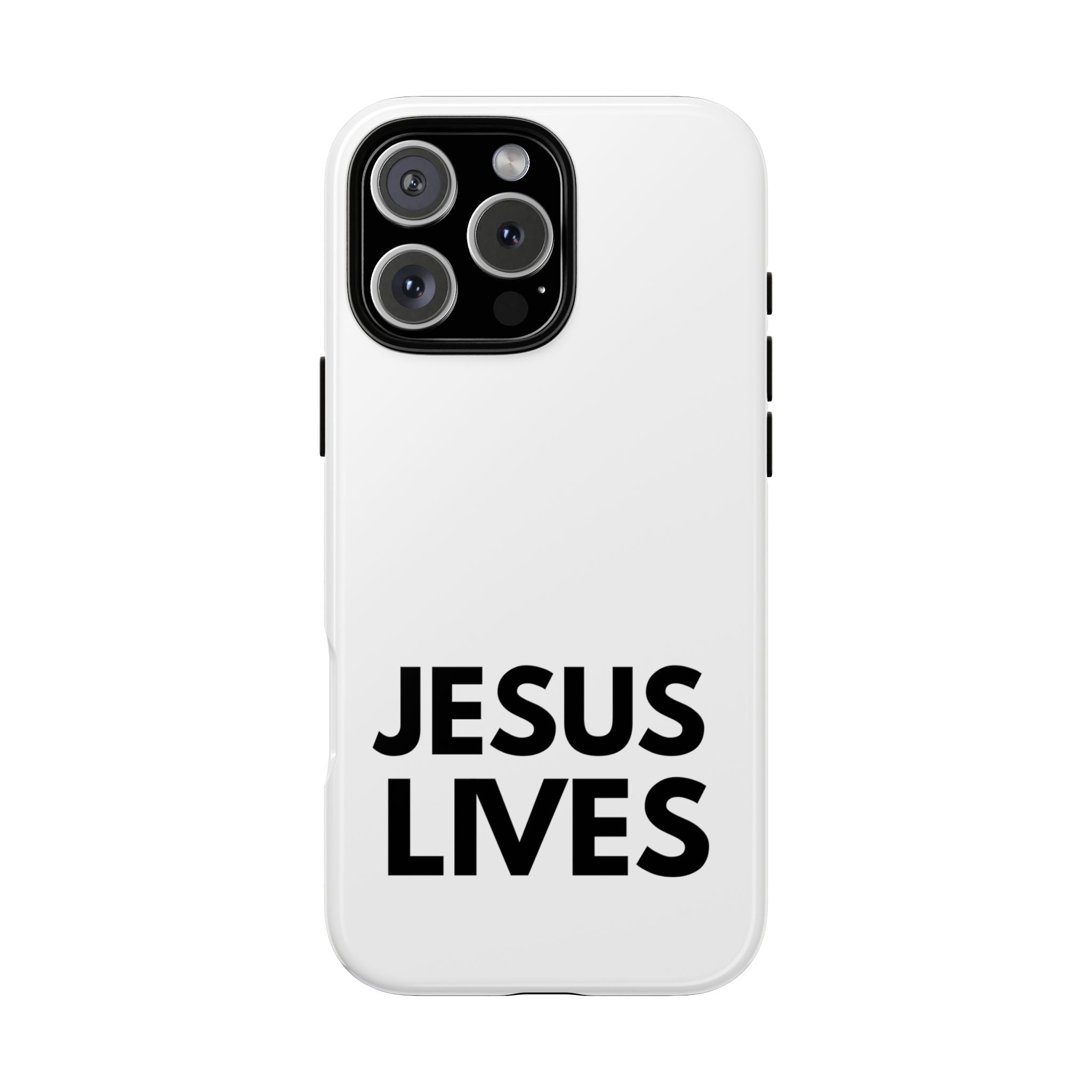 Jesus Lives Phone Case — Christian Faith Protective Phone Cover