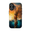 Phone Case — 'He Will Lift You' Inspirational Rescue Design