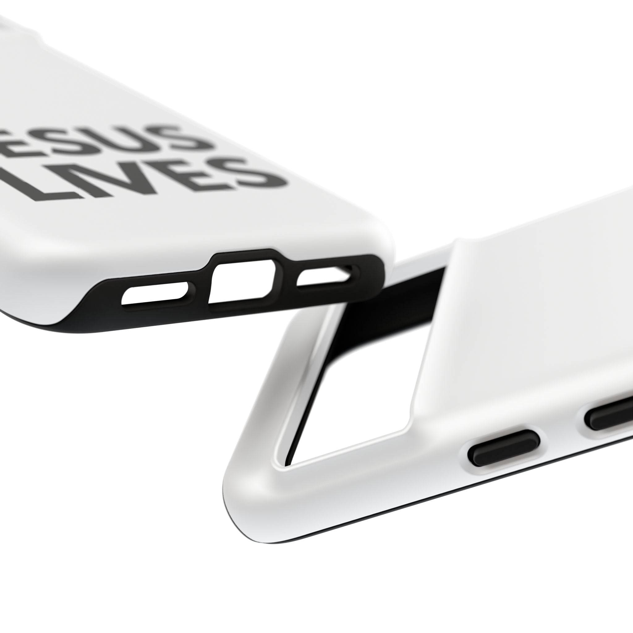 Jesus Lives Phone Case — Christian Faith Protective Phone Cover