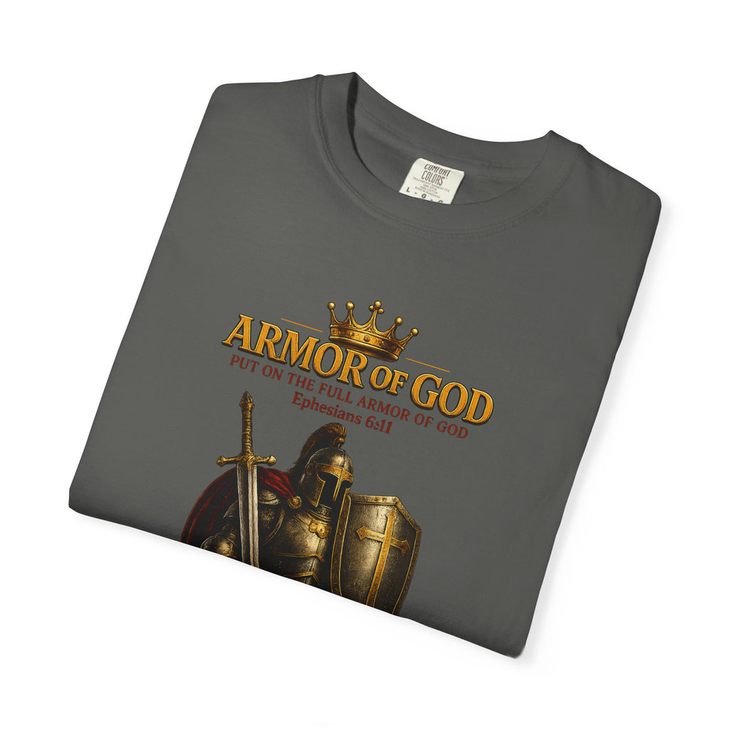 Armor of God T-Shirt — Christian Faith Warrior Faith-Based Tee