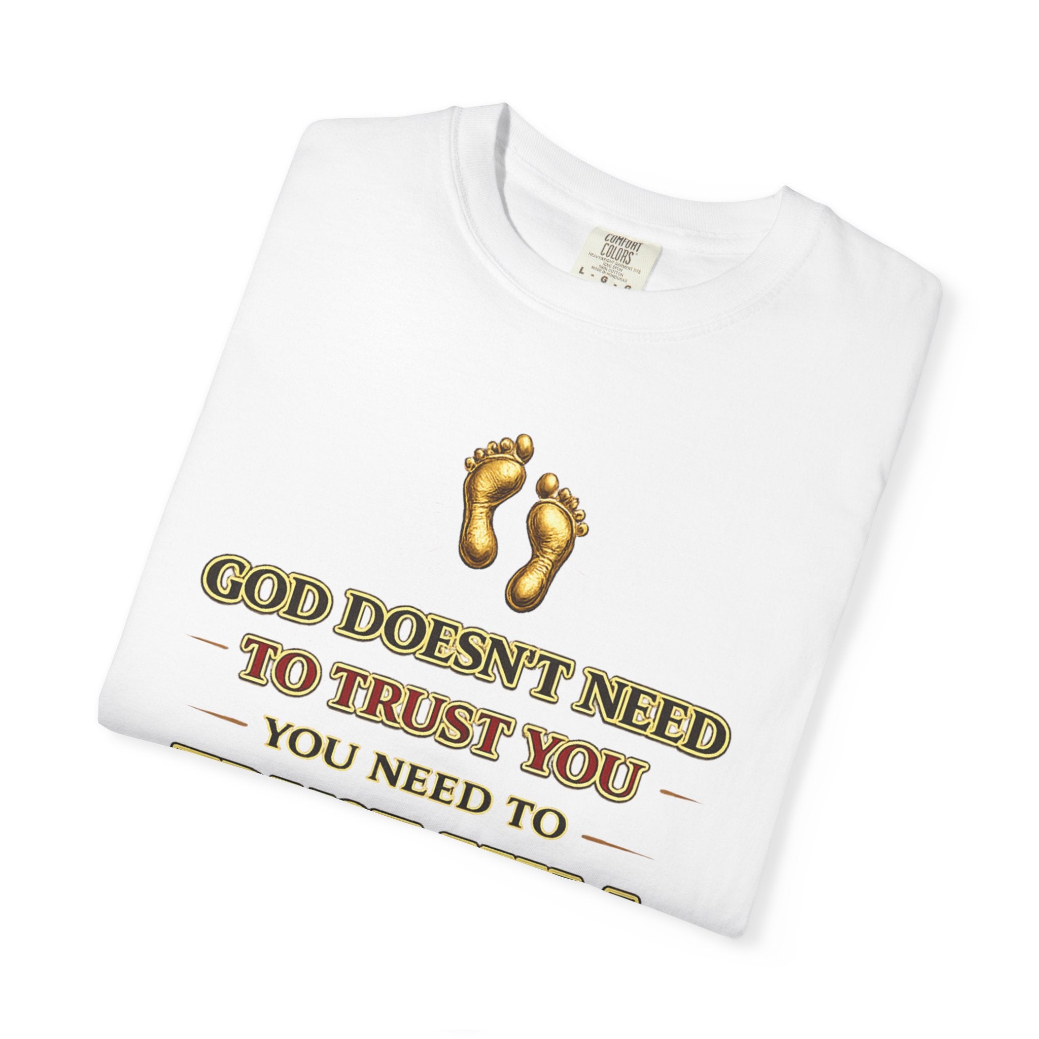 Faith T-Shirt — "Trust Him" Proverbs 3:5 Christian Graphic Tee
