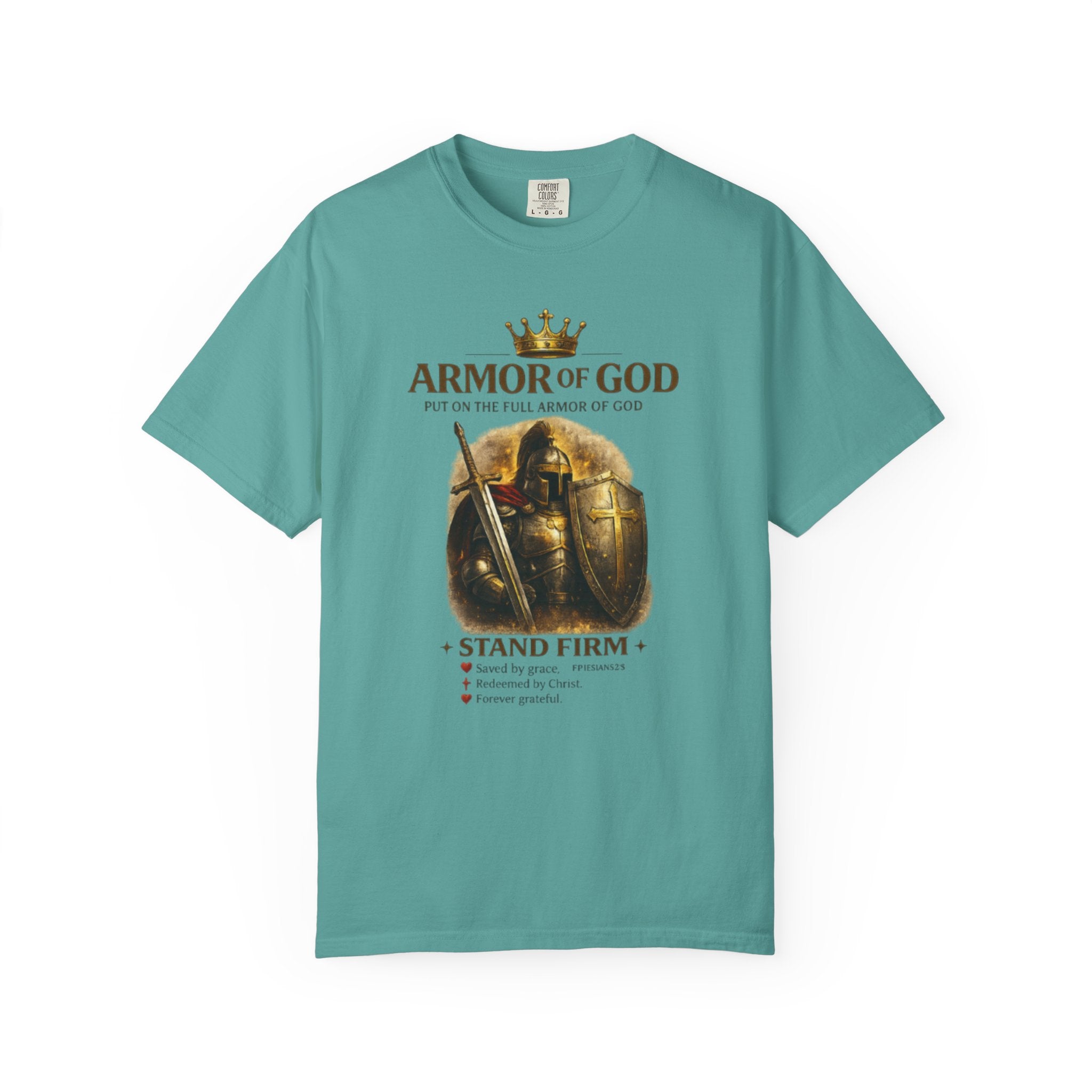 Armor of God T‑Shirt — Stand Firm Christian Faith Tee