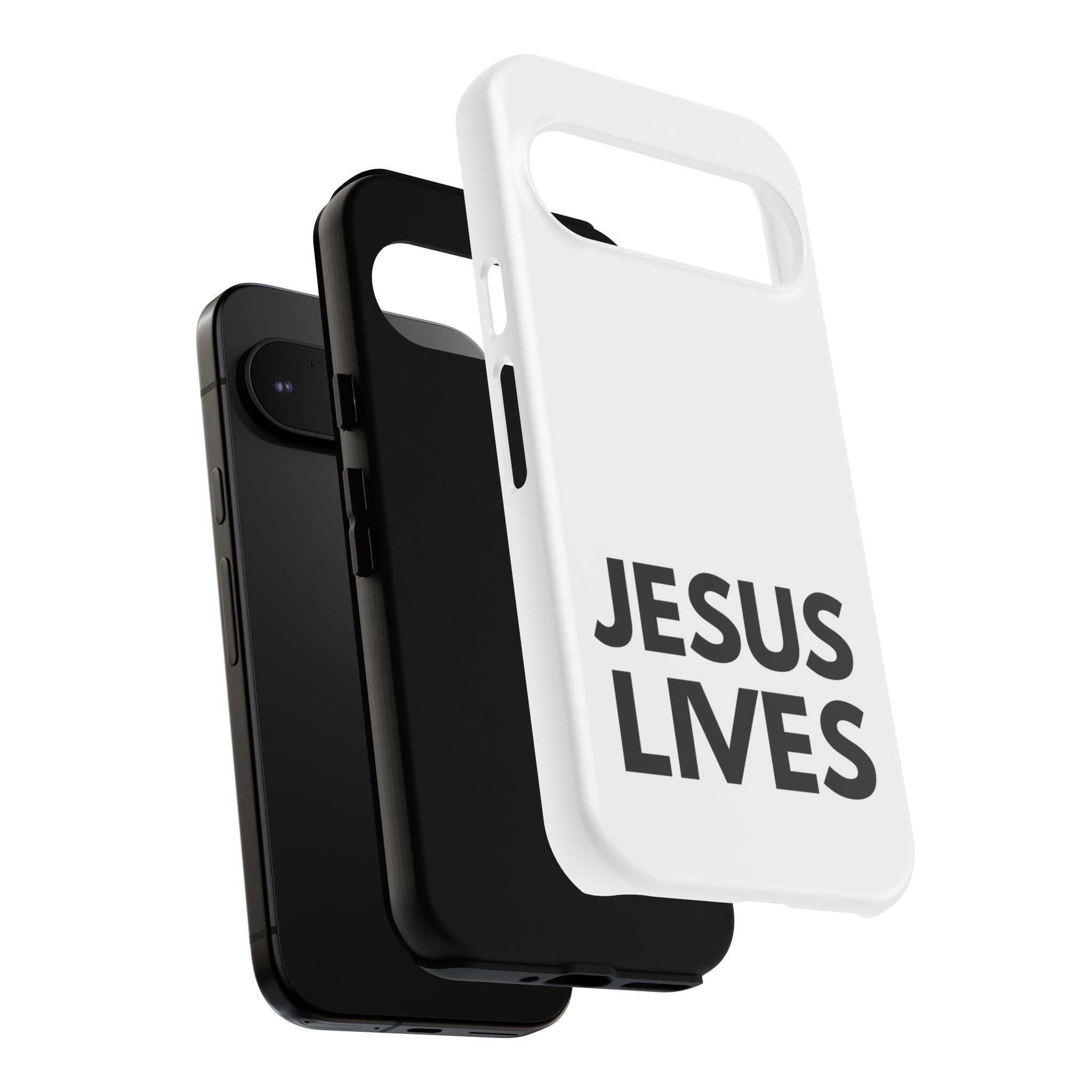 Jesus Lives Phone Case — Christian Faith Protective Phone Cover