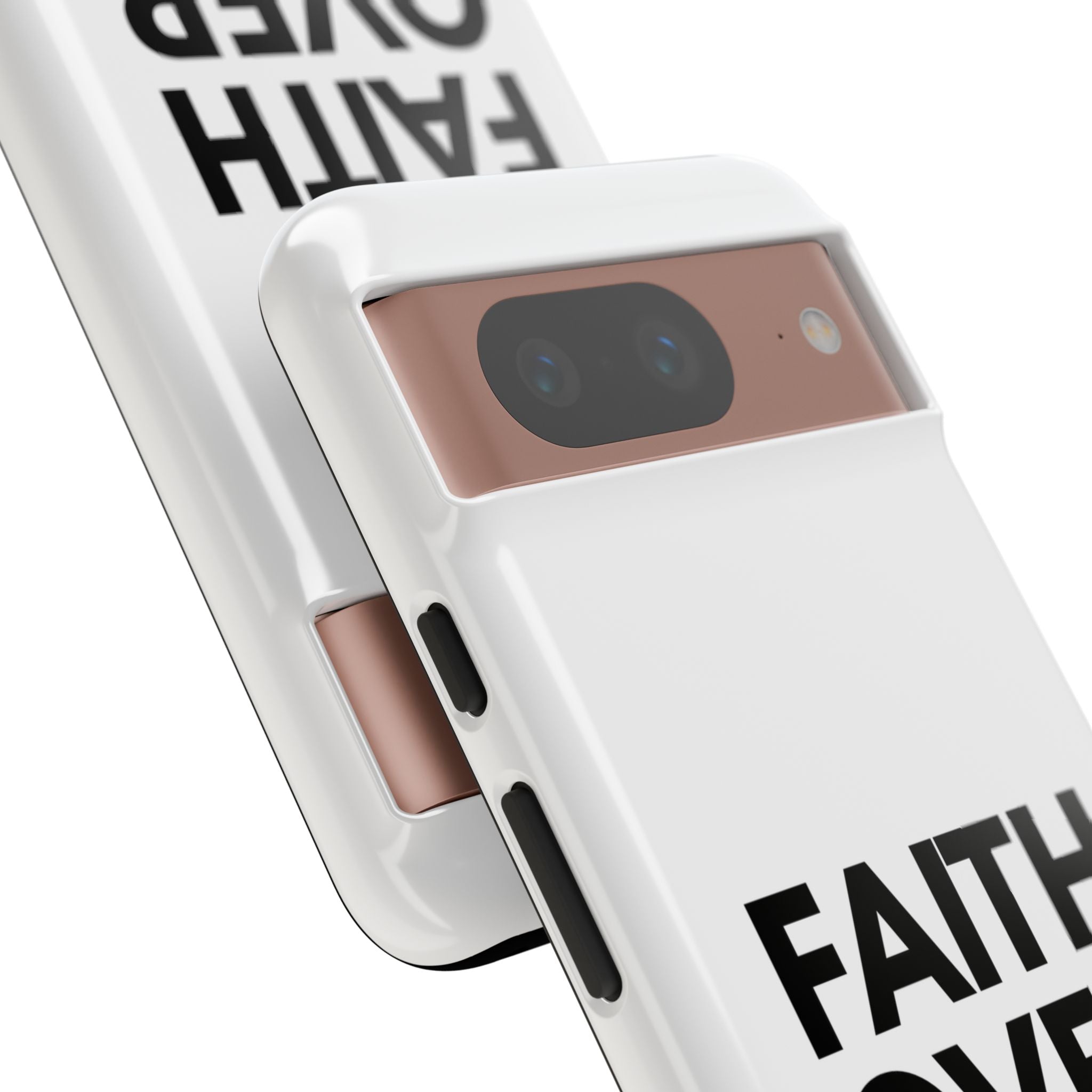 Faith Over Fear Phone Case — Inspirational Christian Protective Cover