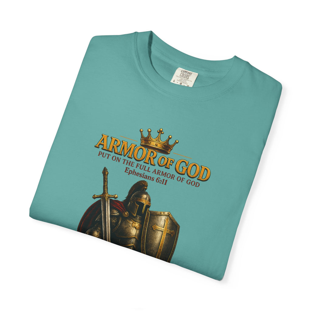Armor of God T-Shirt — Christian Faith Warrior Faith-Based Tee