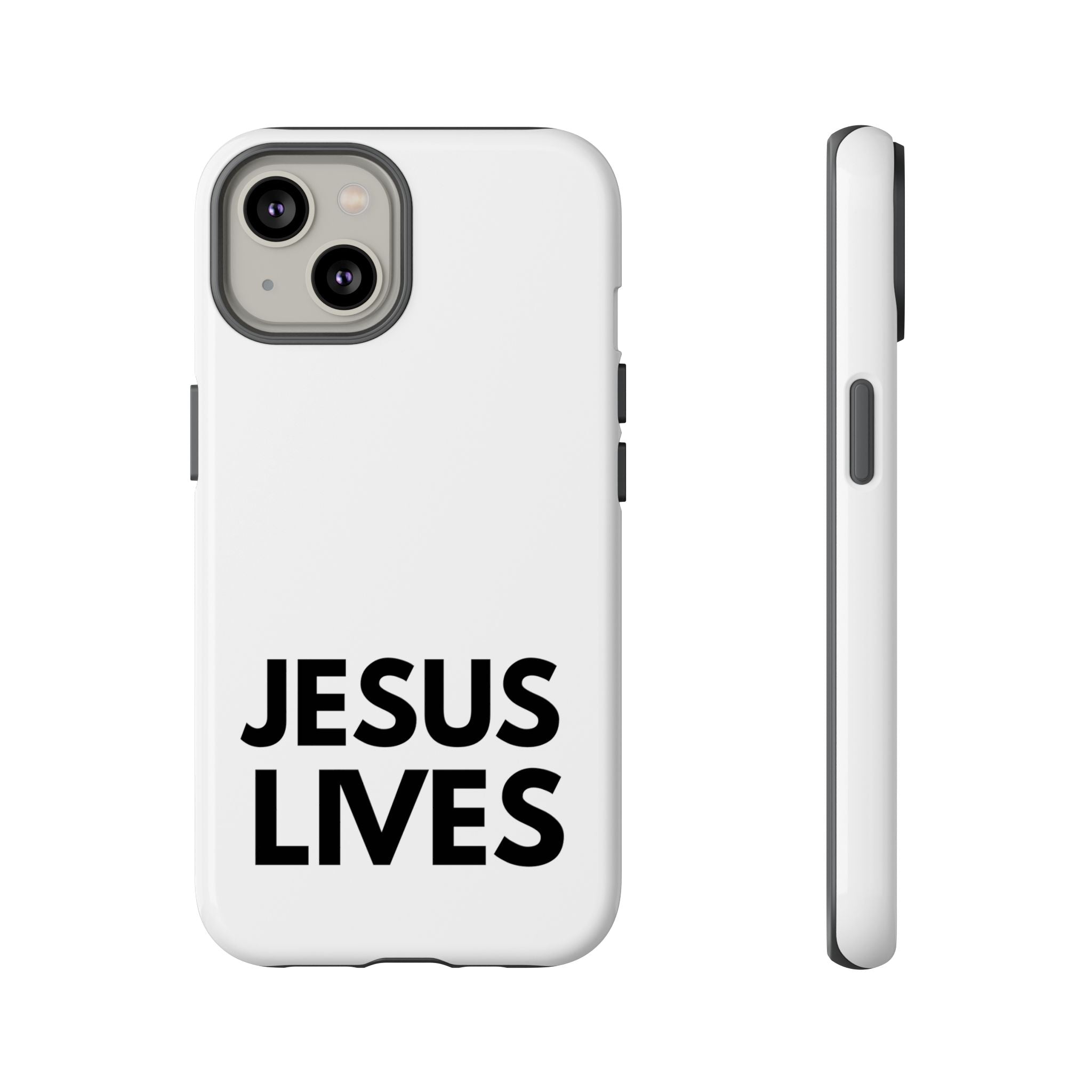 Jesus Lives Phone Case — Christian Faith Protective Phone Cover