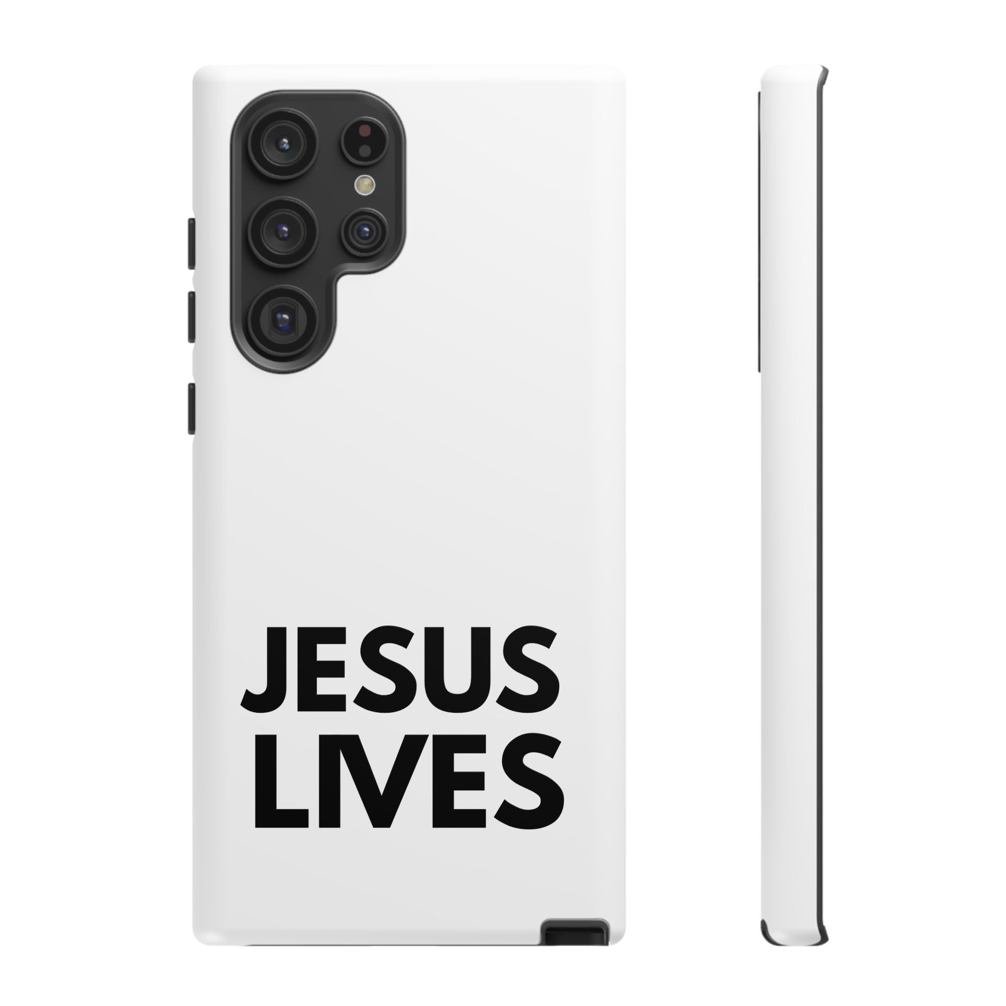 Jesus Lives Phone Case — Christian Faith Protective Phone Cover