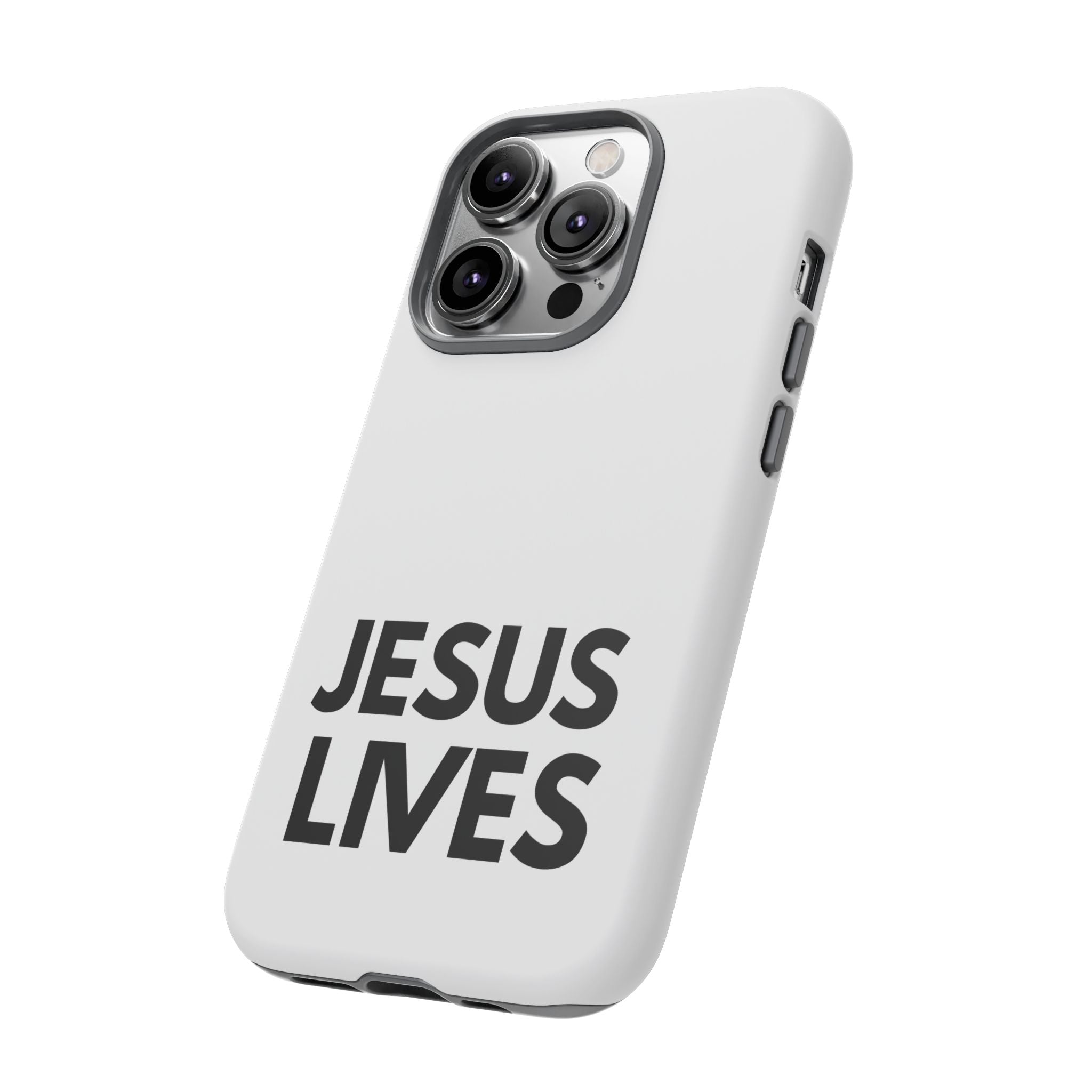 Jesus Lives Phone Case — Christian Faith Protective Phone Cover