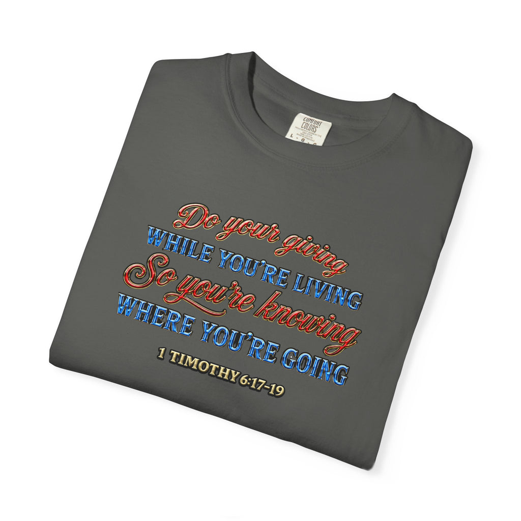 "Do Your Giving" - Inspirational T-Shirt