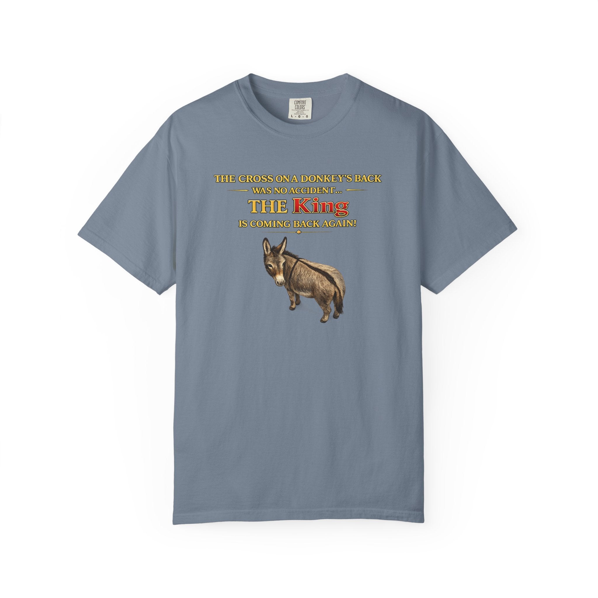 Donkey King T-Shirt — "The King" Vintage Donkey Graphic Tee