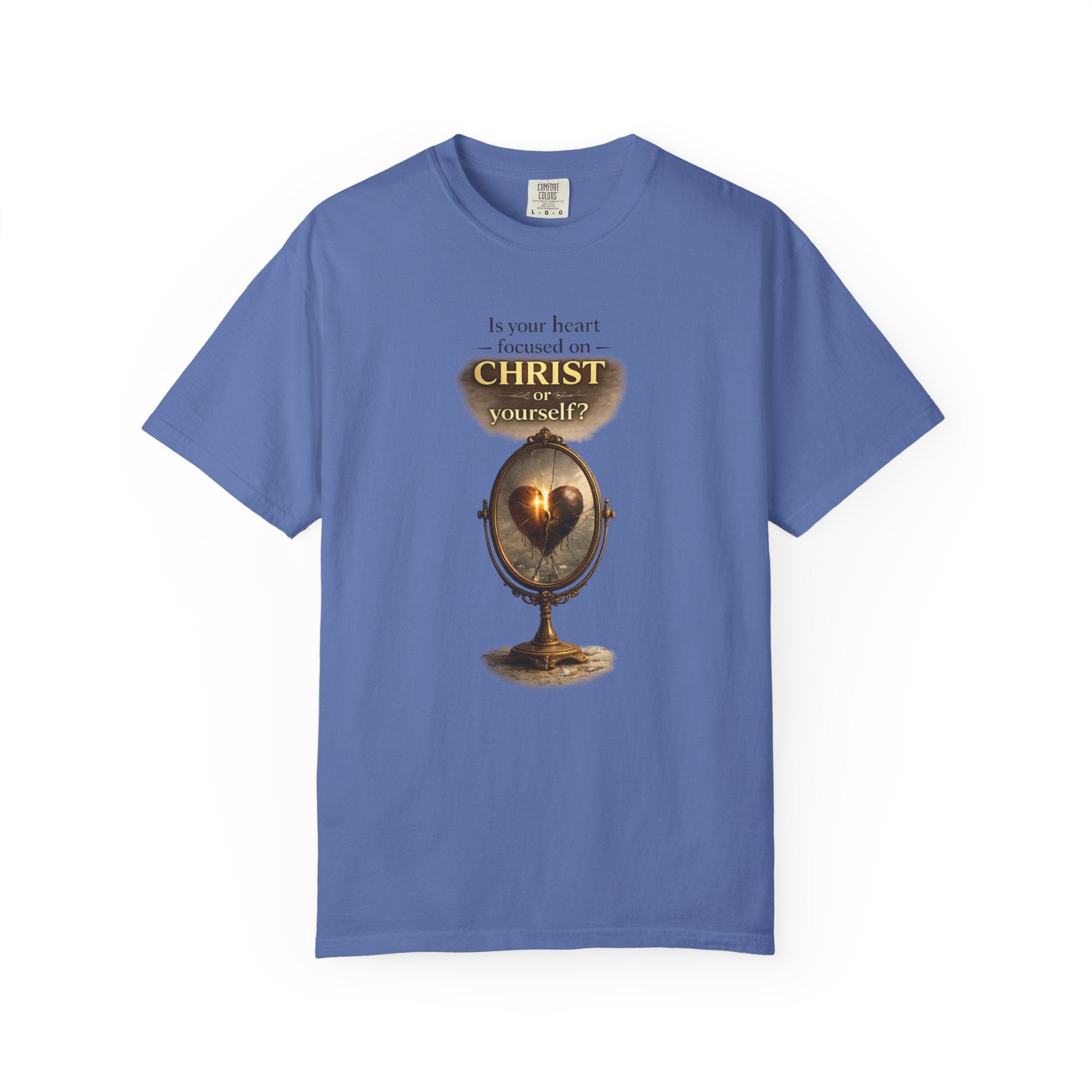 Christian Mirror T-Shirt — "Be Christ Yourself" Inspirational Faith Tee