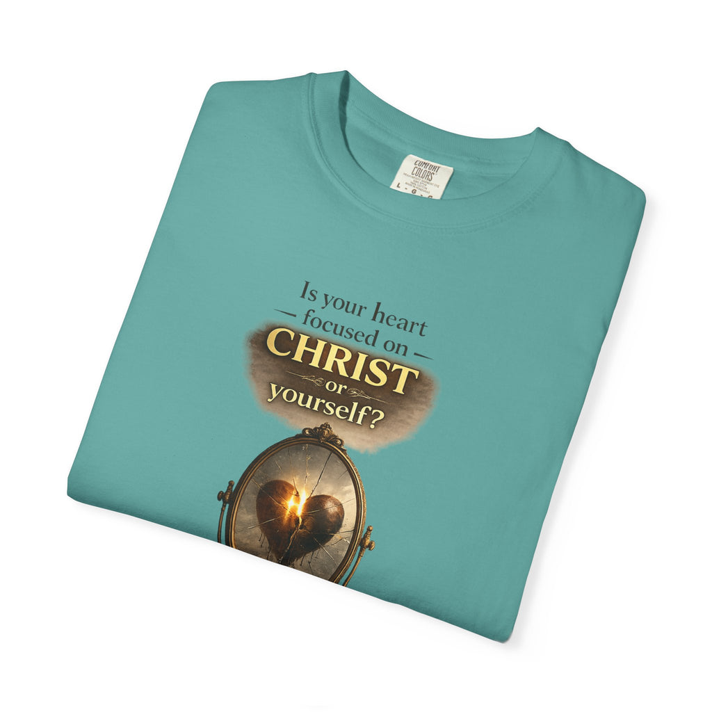 Christian Mirror T-Shirt — "Be Christ Yourself" Inspirational Faith Tee