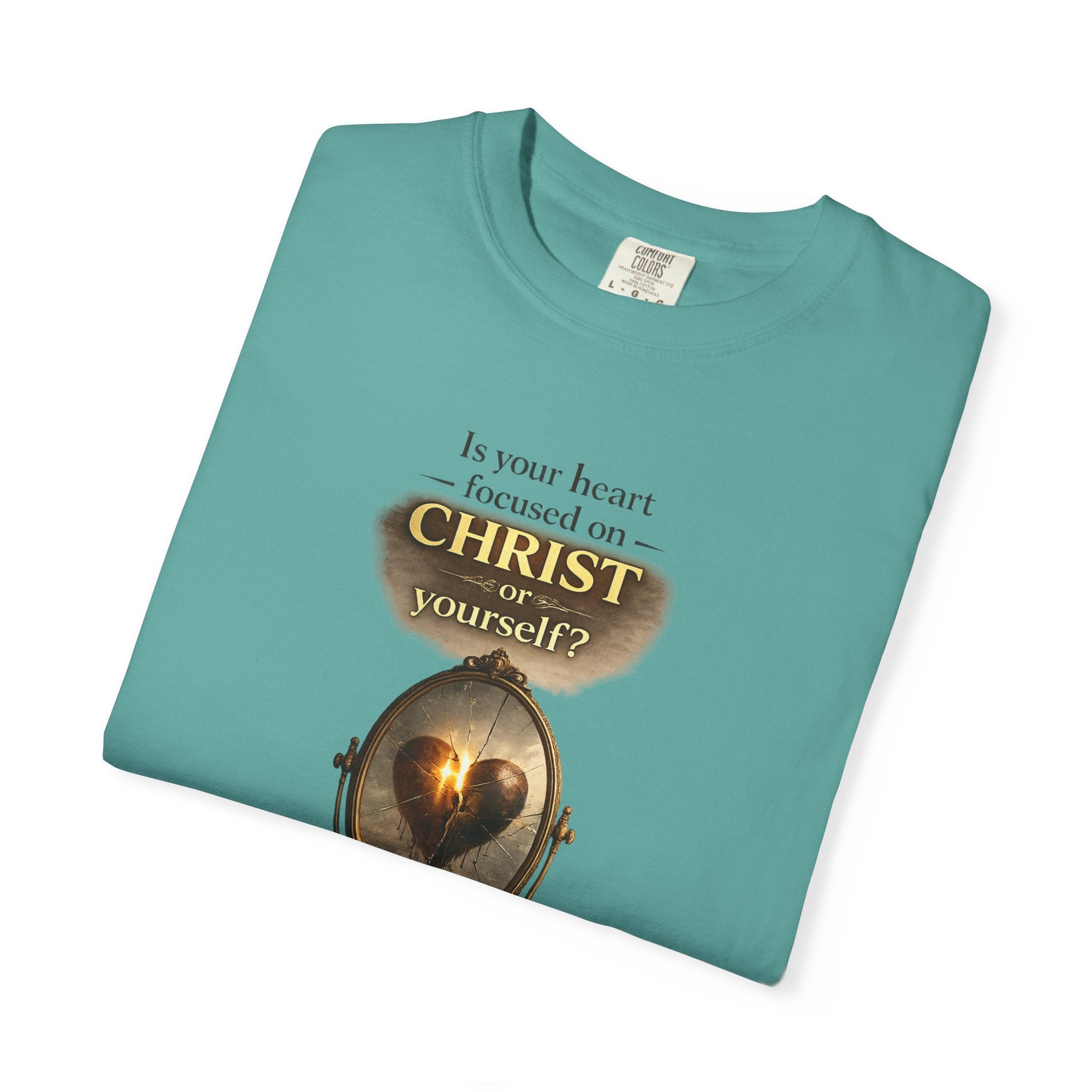 Christian Mirror T-Shirt — "Be Christ Yourself" Inspirational Faith Tee