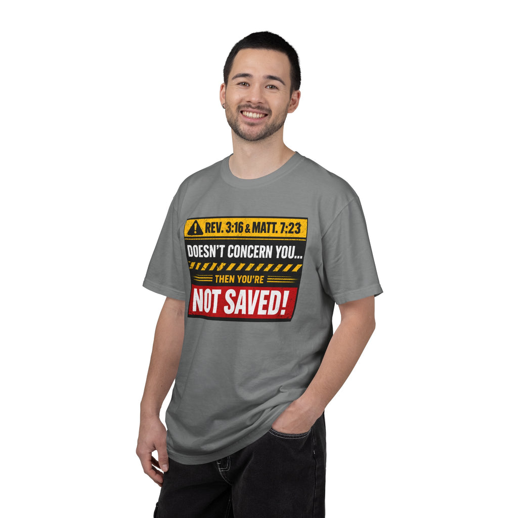"Doesn't Concern You" faith tee - Light Colors