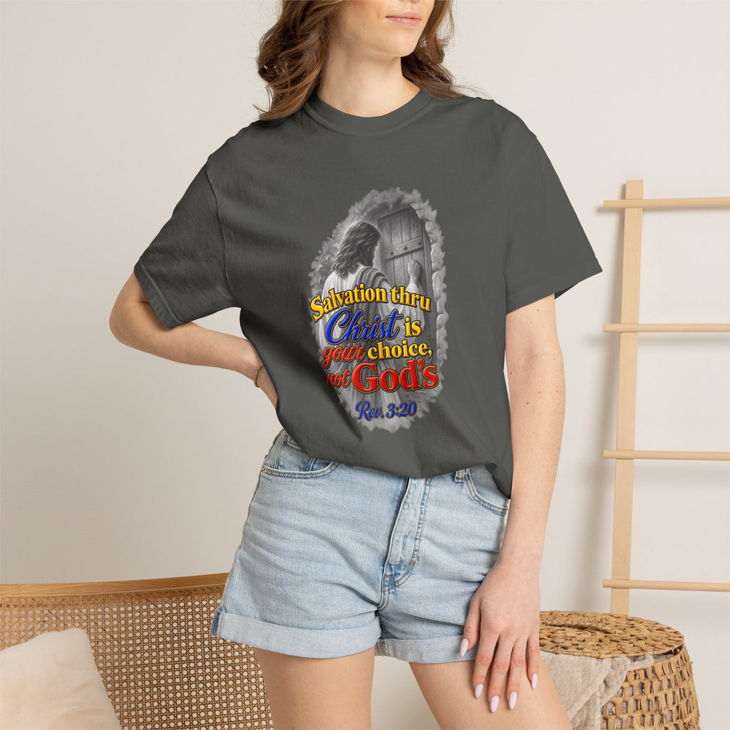 Christian And Faith T-Shirt "Salvation Thru Christ'