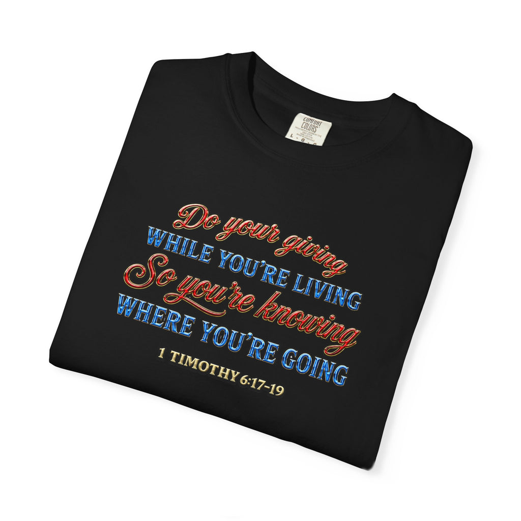 "Do Your Giving" - Inspirational T-Shirt